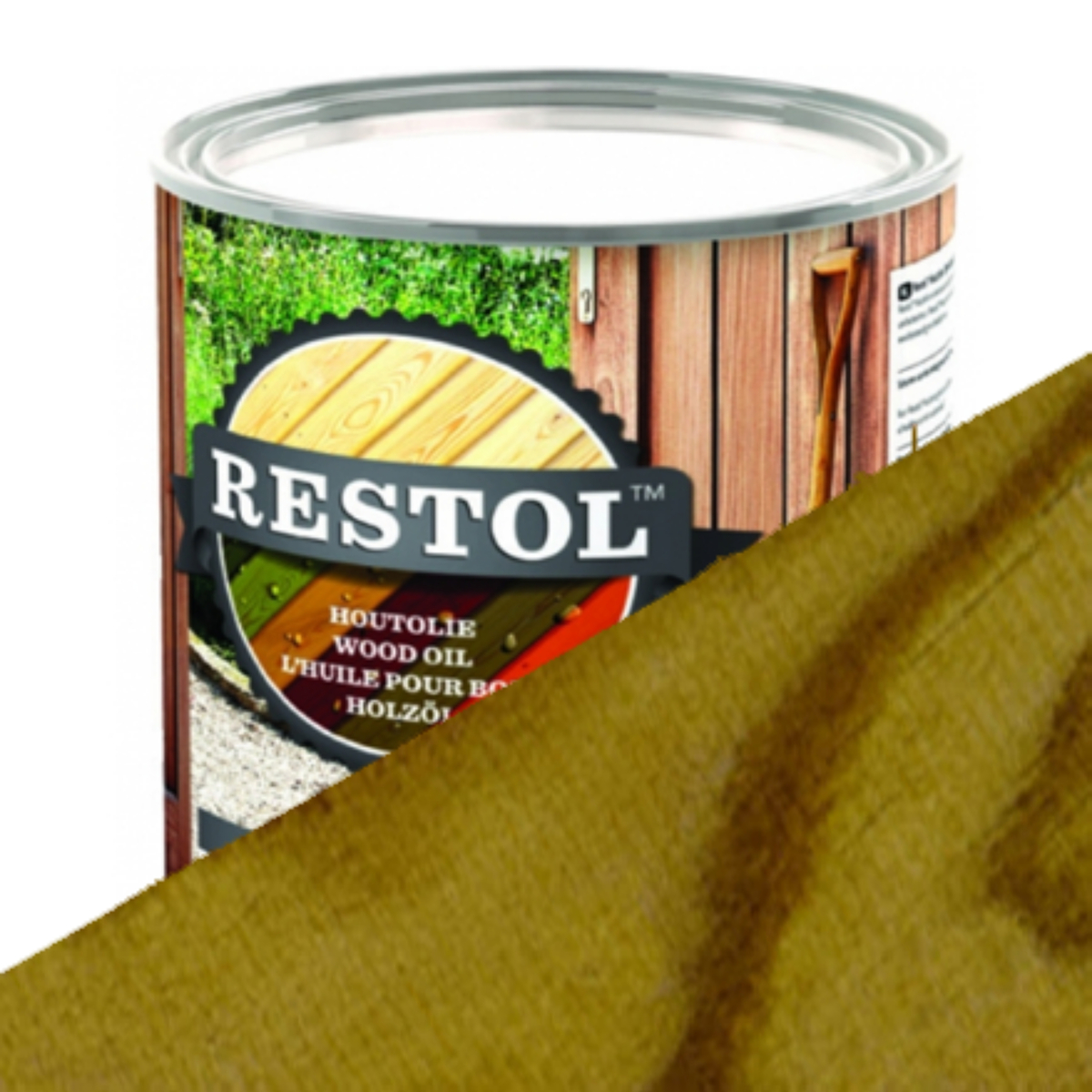 Restol Wood Oil Natural Green 2.5L