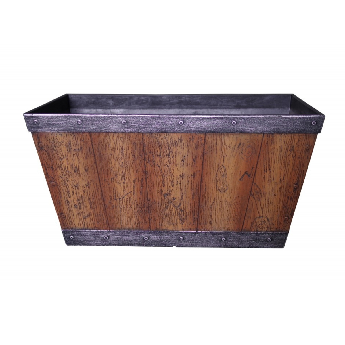 Planter Barn Trough Oak D60H30