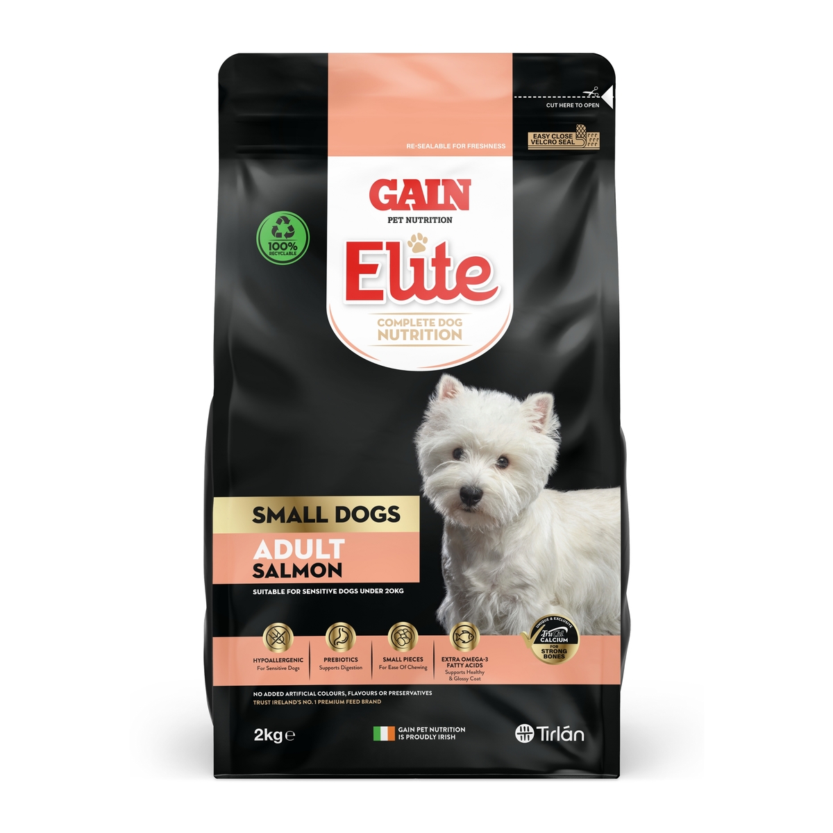 GAIN Elite Small Dogs Adult Salmon 2kg