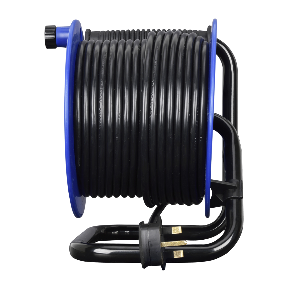 Masterplug 4 Socket Open Cable Reel 30m Blue