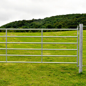 Gibney D6 Galvanised Heavy Yard Gate 20ft