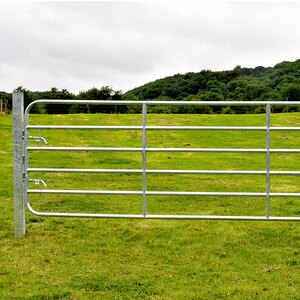 Gibney D6 Galvanised Heavy Yard Gate 4ft