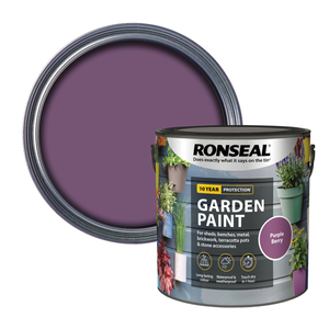 Ronseal Garden Paint Purple Berry 750ml