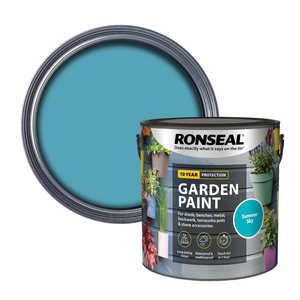 Ronseal Garden Paint Summer Sky 2.5L