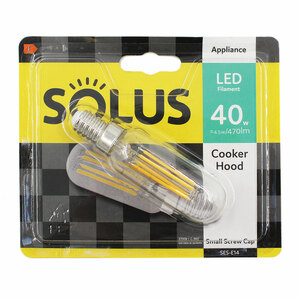 Solus Cookerhood LED Bulb 40W 4.9W SES