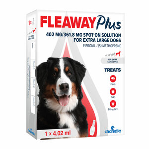 Fleaway Plus XL Dog 1's 402mg