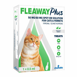 Fleaway Plus Cat 1's 50mg