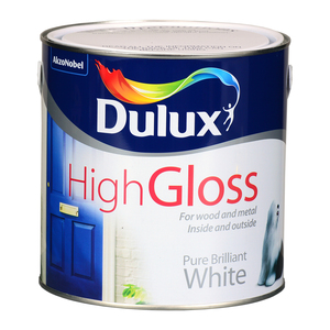 Dulux High Gloss Brilliant White 2.5L
