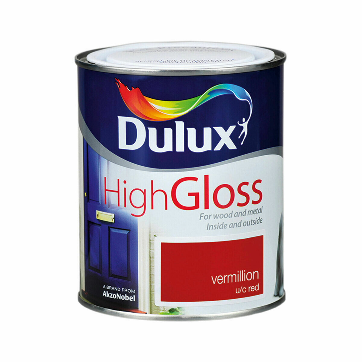 Dulux High Gloss Vermillion 750ml