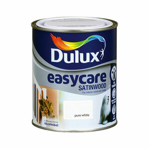 Dulux Easycare Satinwood Brilliant White 750ml