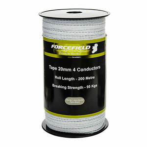 Forcefield 20mm Polytape 200m – 4 Strand