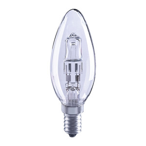 Solus 40W SES Clear Candle Halogen Energy Saver Bulb