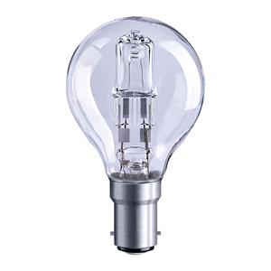 Solus 40W SBC Clear Round Halogen Energy Saver Bulb