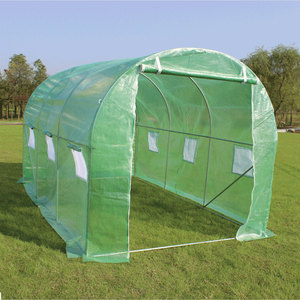 Large Proplus Polytunnel Greenhouse with Steel Frame