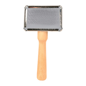 Brush Soft Slicker Small W Cleaner 13cm