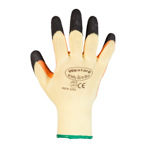 Bricky Grip Gloves Orange/Black Size 10/L