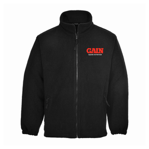 GAIN Equine Nutrition Aran Black Fleece L