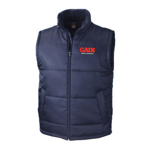 GAIN Animal Nutrition Result Navy Bodywarmer M