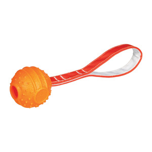 Soft & Strong Ball On Strap Orange 6cm