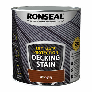 Ronseal Ultimate Protection Decking Stain Rich Mahogany 2.5L