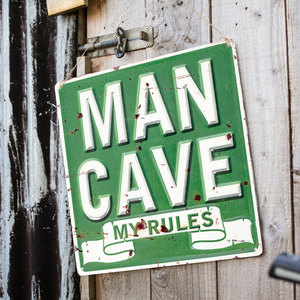 Garden Sign Man Cave My Rules
