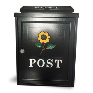 Postplus Sunflower Diecast Post Box