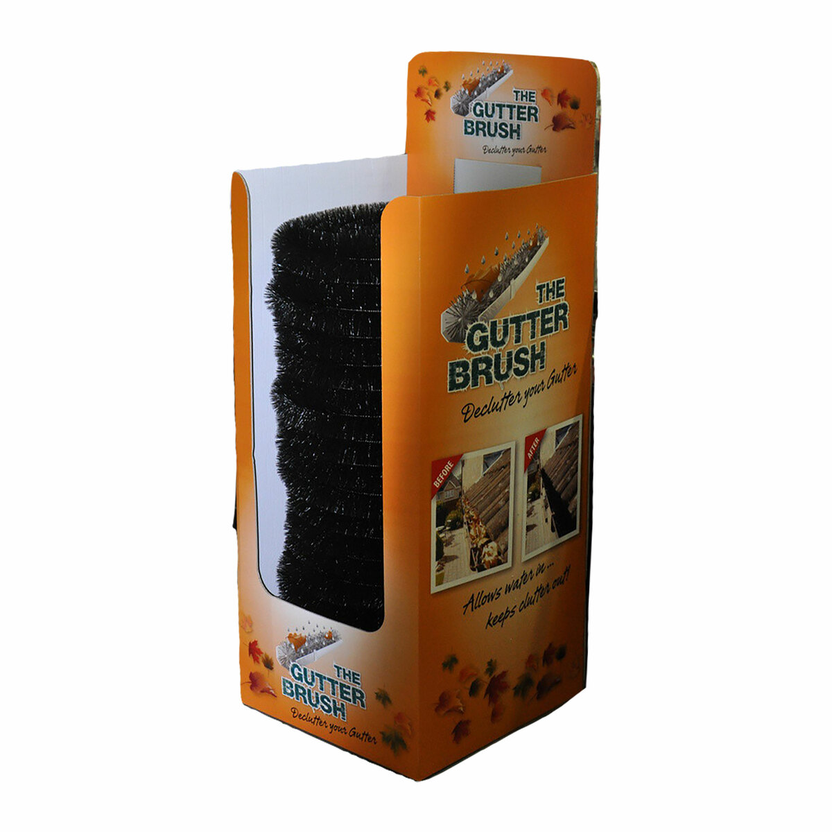 Twister Gutter Brush Black