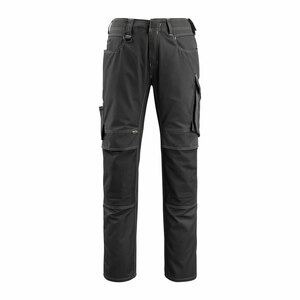 Mascot Kneepad Pocket Trousers Black L30 W32.5